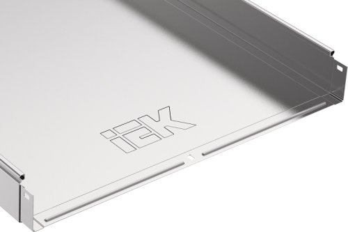 Лоток неперфорированный IEK ESCA 500х100х3000 сталь 1,2мм картинка